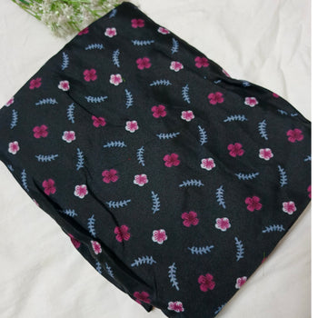 Namaz Chadar With Sleeves - Black