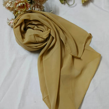 Georgettes - Mustard Beige
