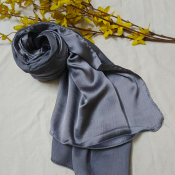 Crinkle Silk Matte - Grey