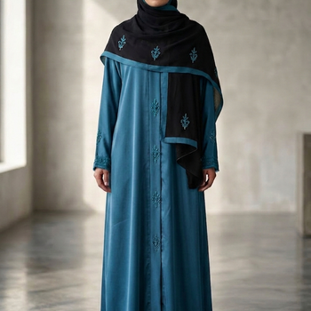 Abaya - Teal