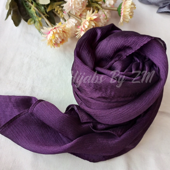 Crinkle Silk - Purple