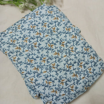 Namaz Chadar With Sleeves - Light Blue