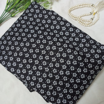 Namaz Chadar With Sleeves - Black