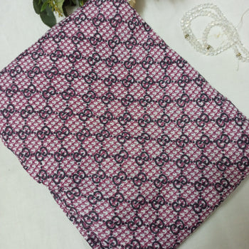 Namaz Chadar With Sleeves - Dark Pink