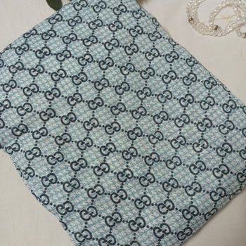 Namaz Chadar With Sleeves - Light Blue