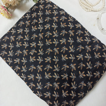Namaz Chadar With Sleeves - Black