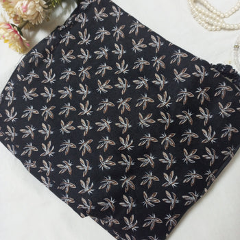 Namaz Chadar With Sleeves - Black