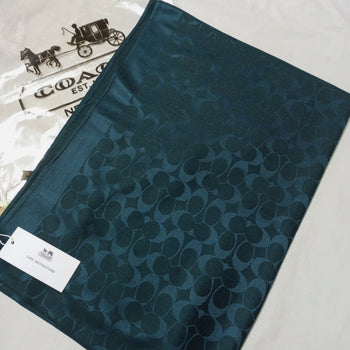 Coach Stole – Dark Teal