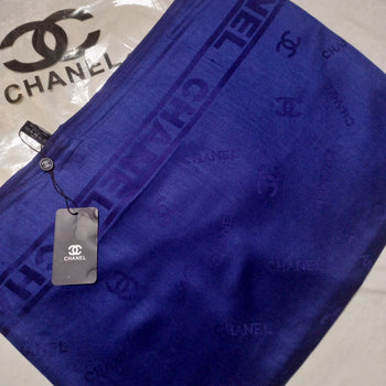 Chanel Stole – Royal Blue