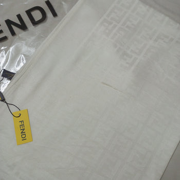 Fendi Stole – Pearl White
