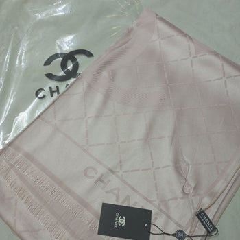 Chanel Silk Stole – Light Pink