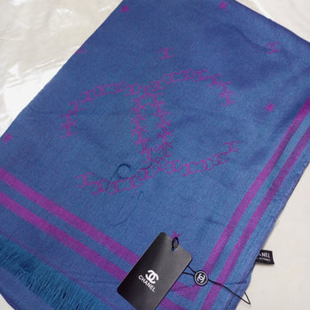 Chanel Stole – Dark Azure