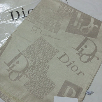 DIOR Silk Stole – Mud