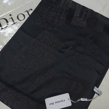 DIOR Silk Stole – Black
