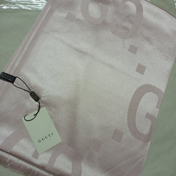GUCCI Silk Stole – Light Pink