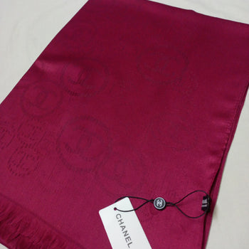 Chanel Stole – Maroon