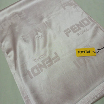 FENDI Silk Stole – Light Pink