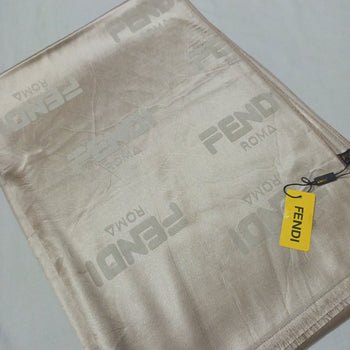 FENDI Silk Stole – Brownish Gold