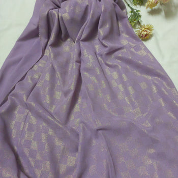 Shiny Georgette - Purple