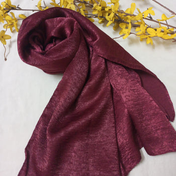 Velvet Silk - Maroon