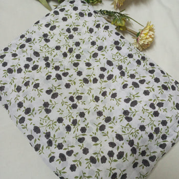 Namaz Chadar With Sleeves - Pearl White