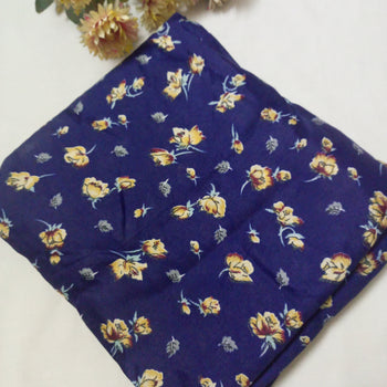 Namaz Chadar With Sleeves - Navy Blue