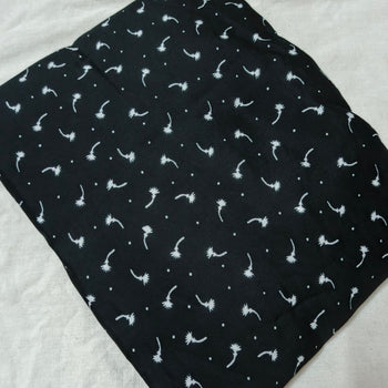 Namaz Chadar With Sleeves - Black