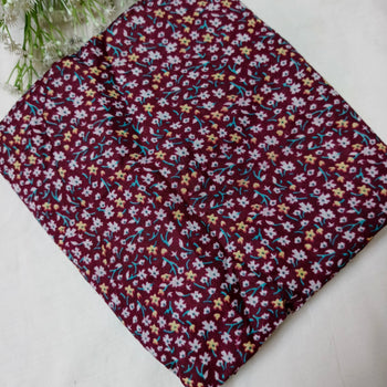 Kids Namaz Chadar With Sleeves (Age 6-14 years) - Maroon