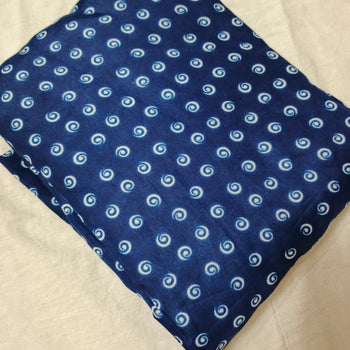 Namaz Chadar With Sleeves - Navy Blue