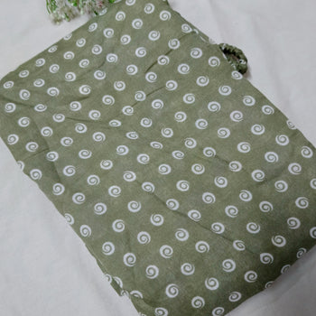 Namaz Chadar With Sleeves - Sage Green