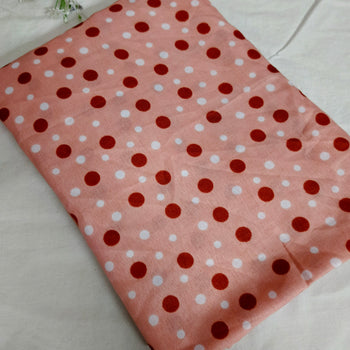 Namaz Chadar With Sleeves - Peachish Pink