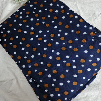 Namaz Chadar With Sleeves - Navy Blye