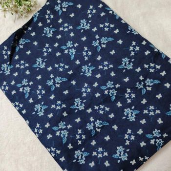 Kids Namaz Chadar With Sleeves (Age 6-14 years) - Dark Blue