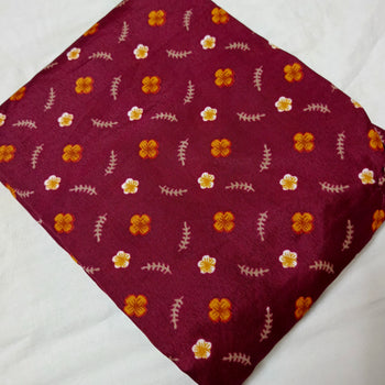 Namaz Chadar With Sleeves - Maroon