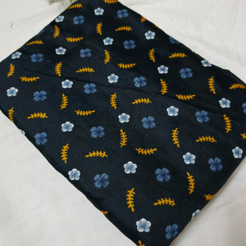 Namaz Chadar With Sleeves - Black