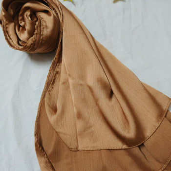 Crinkle Silk Matte - Copper