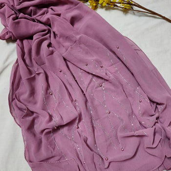 Fancy Georgette - Orchid