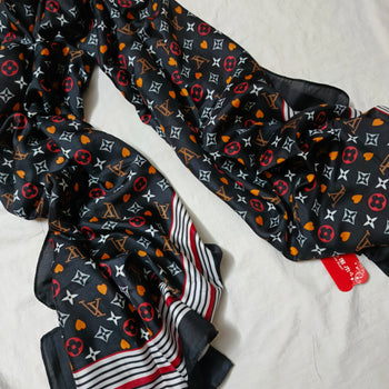 Printed Silk With Tags - 2