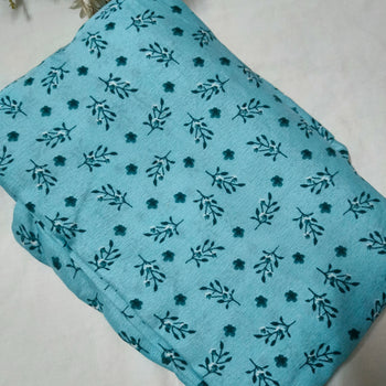 Namaz Chadar With Sleeves -  Blue