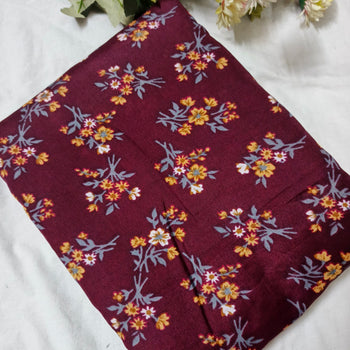 Namaz Chadar With Sleeves -  Maroon
