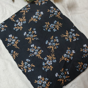 Namaz Chadar With Sleeves -  Black