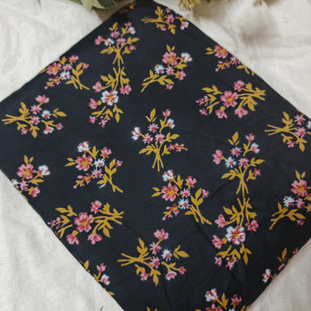 Namaz Chadar With Sleeves -  Black
