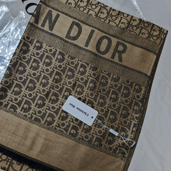 DIOR Stole – Biscuit Brown