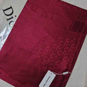 DIOR Stole – Maroon