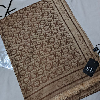 CK Stole – Beige Brown