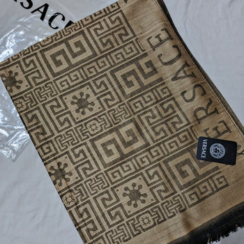 Versace Stole –  Biscuit Brown