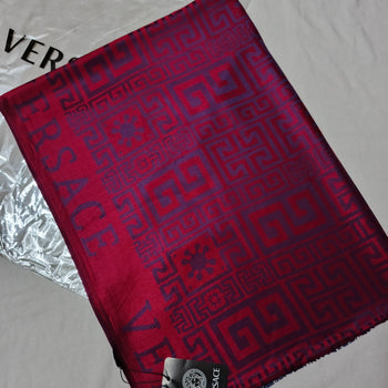 Versace Stole –  Maroonish Burgundy