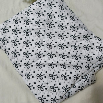Namaz Chadar With Sleeves - White
