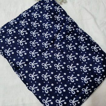 Namaz Chadar With Sleeves - Navy Blue