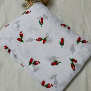 Namaz Chadar With Sleeves - White